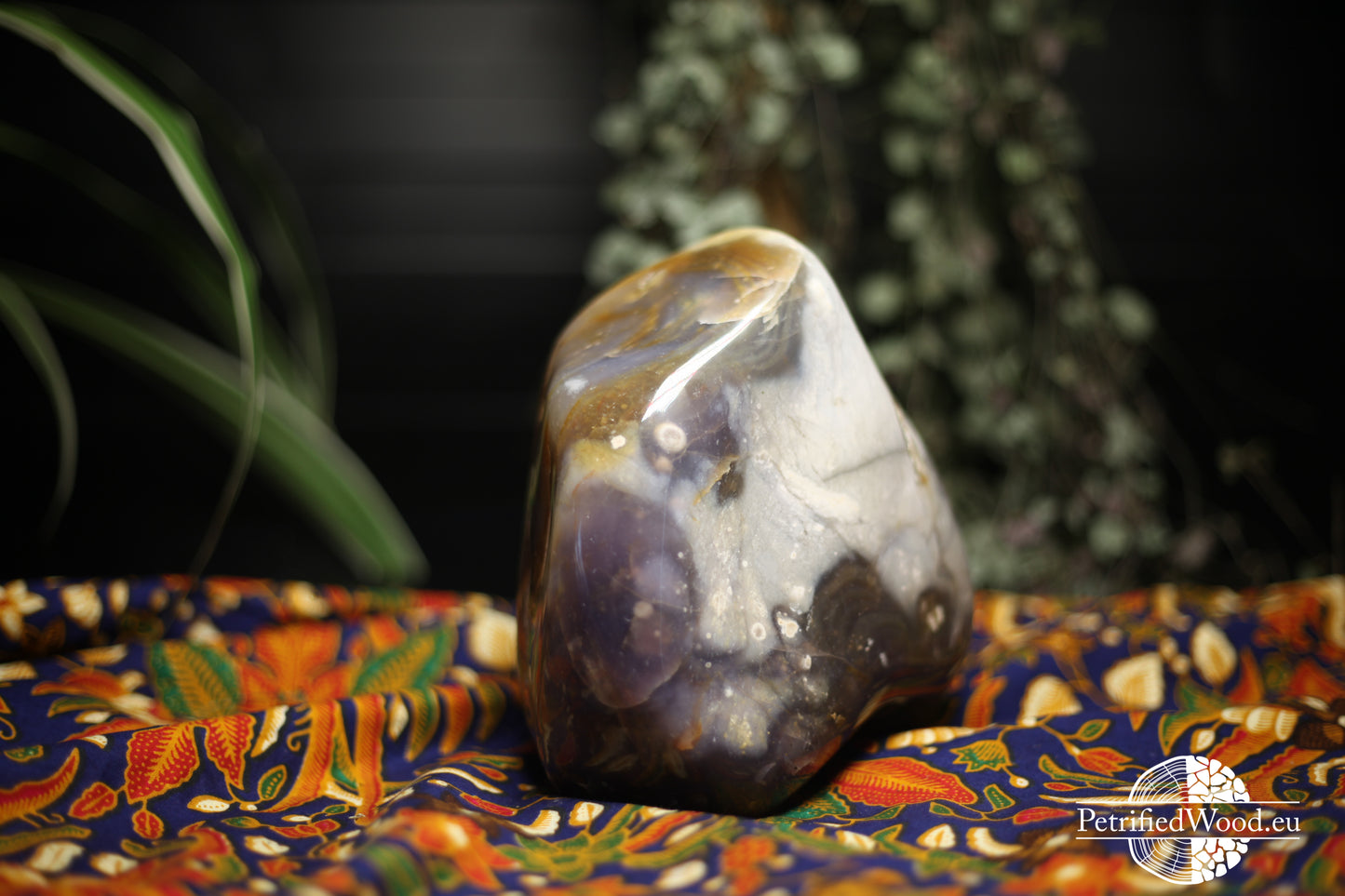 Garden statue galaxy jasper